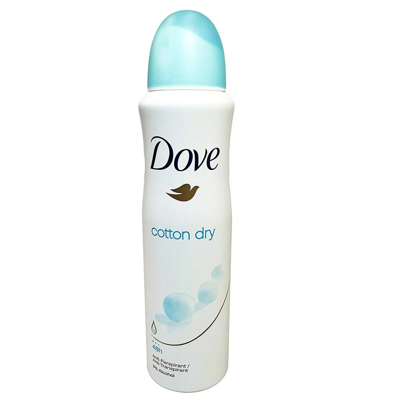اسپری ضد تعریق زنانه داو مدل Cotton dry حجم 150 میلی لیتر